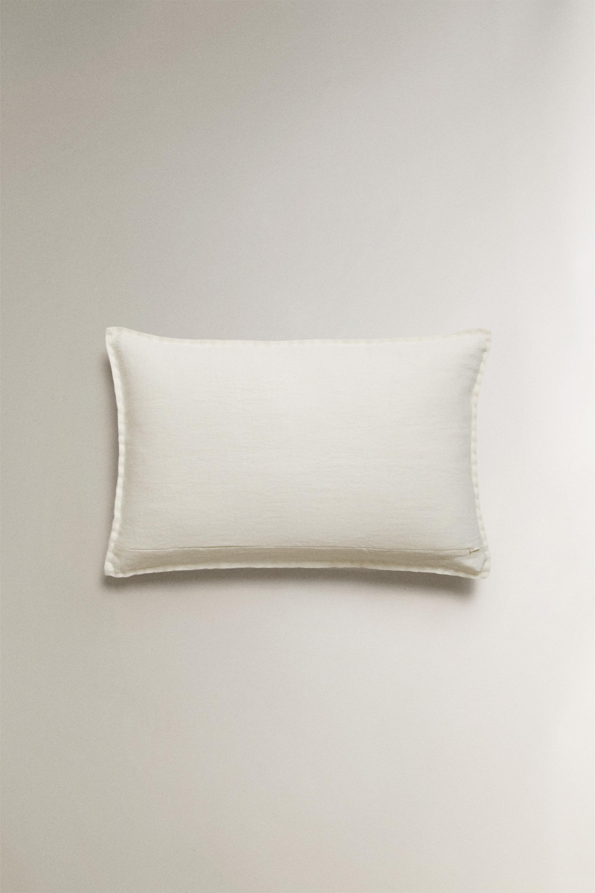 HOUSSE DE COUSSIN UNIE